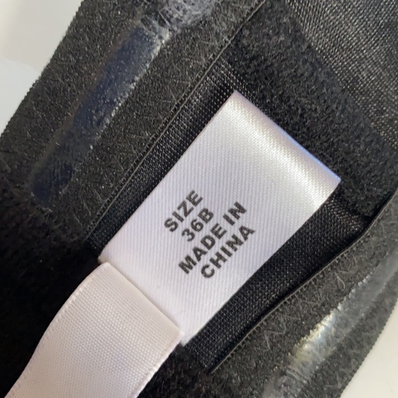 Strapless Fashion Bug Black Strapless Bra, Size 36B - Picture 3 of 6